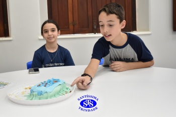 5º ano: doce estudo sobre as células em aula no Espaço Gourmet