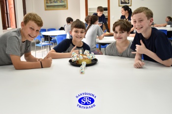 5º ano: doce estudo sobre as células em aula no Espaço Gourmet