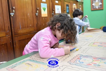 Infantil 4 desenvolve atividades que promovem o desenvolvimento de habilidades