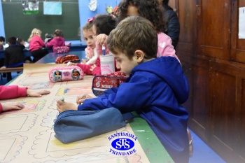 Infantil 4 desenvolve atividades que promovem o desenvolvimento de habilidades