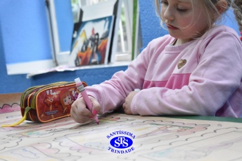 Infantil 4 desenvolve atividades que promovem o desenvolvimento de habilidades