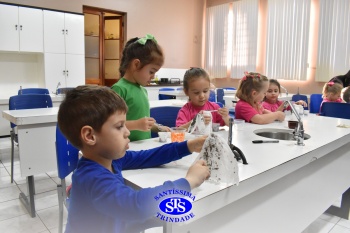 Infantil 4 desenvolve atividades que promovem o desenvolvimento de habilidades