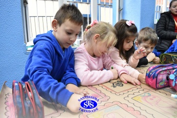 Infantil 4 desenvolve atividades que promovem o desenvolvimento de habilidades