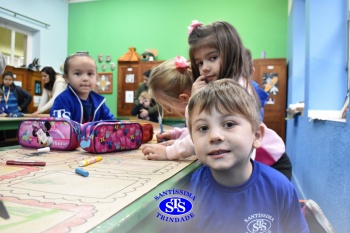 Infantil 4 desenvolve atividades que promovem o desenvolvimento de habilidades