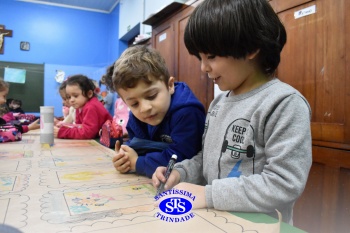 Infantil 4 desenvolve atividades que promovem o desenvolvimento de habilidades