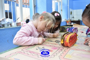 Infantil 4 desenvolve atividades que promovem o desenvolvimento de habilidades