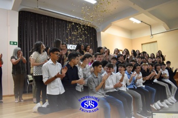 Formatura do 9º ano celebra a passagem para o Ensino Médio