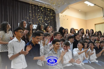 Formatura do 9º ano celebra a passagem para o Ensino Médio