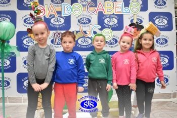 Desfile do Cabelo Maluco na Educação Infantil 