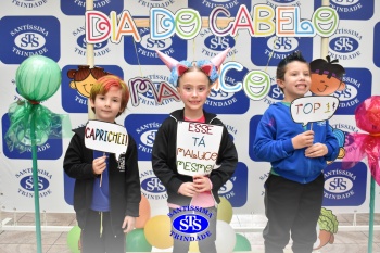 Desfile do Cabelo Maluco na Educação Infantil 