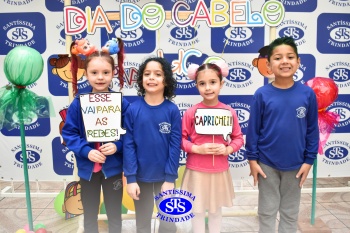 Desfile do Cabelo Maluco na Educação Infantil 