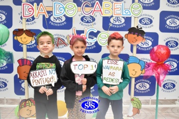 Desfile do Cabelo Maluco na Educação Infantil 