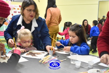 Alunos do Infantil 3 comemoram o Dia dos Avós com atividades especiais