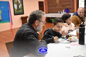 Infantil 5 comemora o Dia dos Avós com um bingo no Parque Franciscano STS