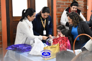 Infantil 5 comemora o Dia dos Avós com um bingo no Parque Franciscano STS