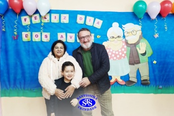 Infantil 5 comemora o Dia dos Avós com um bingo no Parque Franciscano STS