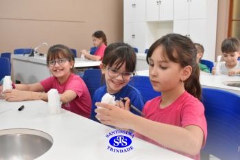 Alunos do 1º Ano desenvolvem habilidades com atividades lúdicas