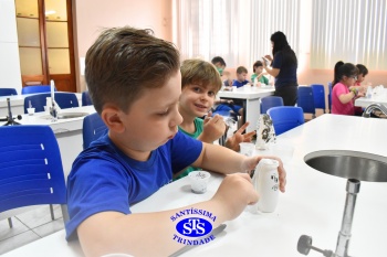 Alunos do 1º Ano desenvolvem habilidades com atividades lúdicas