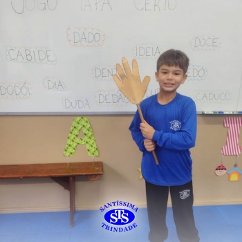 Alunos do 1º Ano desenvolvem habilidades com atividades lúdicas