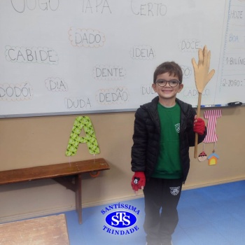 Alunos do 1º Ano desenvolvem habilidades com atividades lúdicas