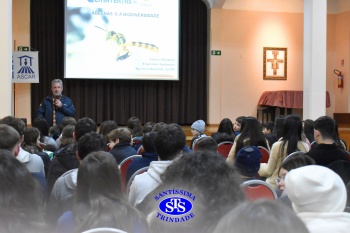 Alunos do 7º ano e da 2ª série participam do projeto Meliponário Franciscano