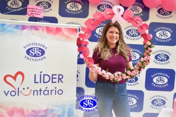 Líder Voluntário promove ação de conscientização sobre o Outubro Rosa