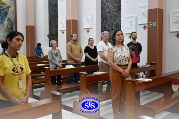 Estudantes participam de Celebração Eucarística na Capela do Colégio