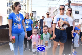  Caminhada Franciscana pela Paz reúne famílias para espalhar a paz e o bem